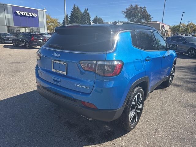 used 2022 Jeep Compass car, priced at $24,500