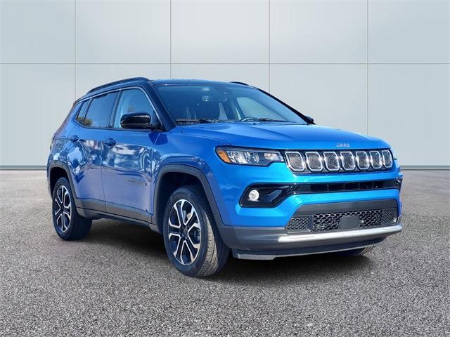 used 2022 Jeep Compass car, priced at $23,000