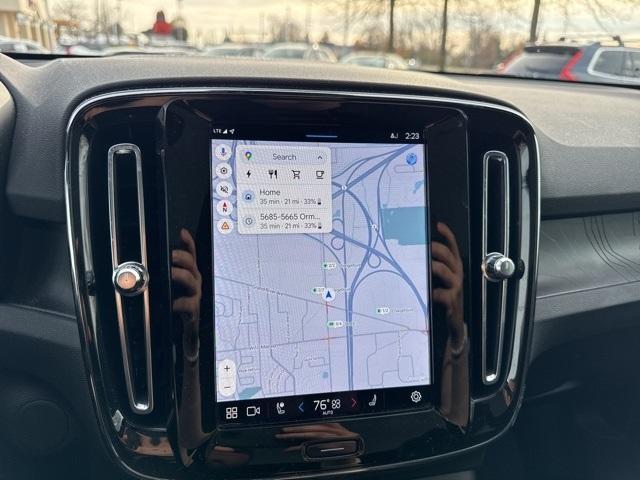 used 2023 Volvo C40 Recharge Pure Electric car, priced at $28,955