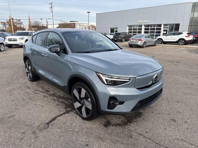 used 2023 Volvo C40 Recharge Pure Electric car, priced at $28,955