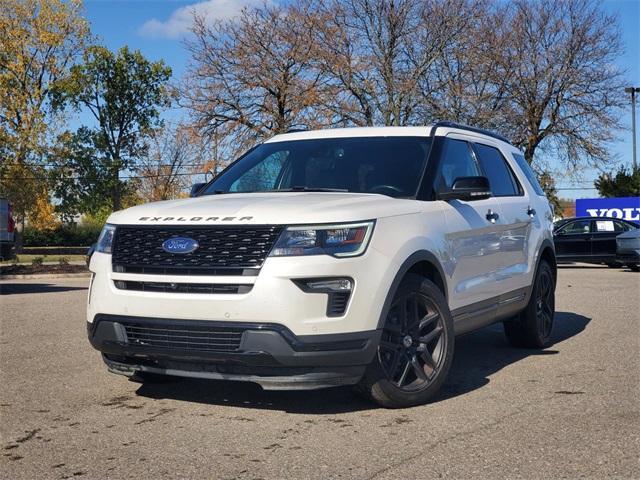 used 2018 Ford Explorer car, priced at $20,100