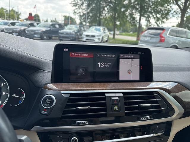 used 2019 BMW X3 car, priced at $27,750