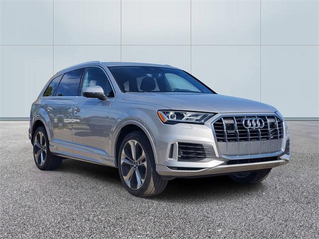 used 2022 Audi Q7 car, priced at $35,700