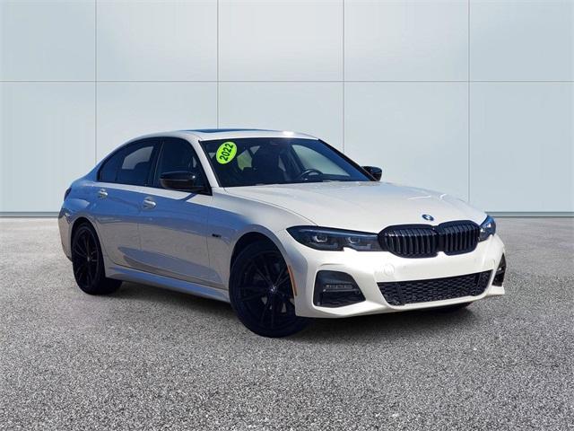 used 2022 BMW 330e car, priced at $27,653