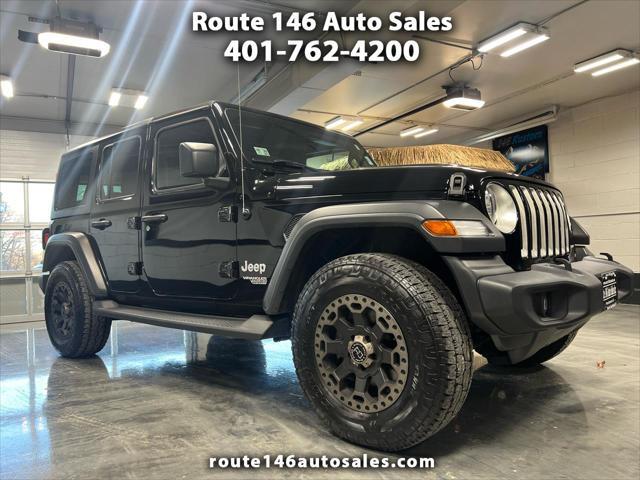 used 2018 Jeep Wrangler Unlimited car, priced at $23,985