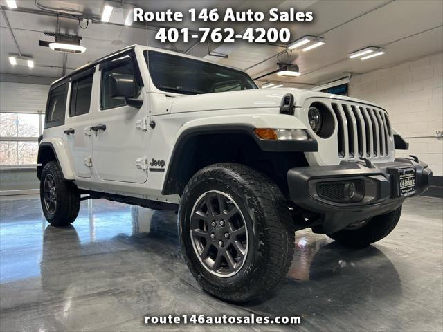 used 2021 Jeep Wrangler Unlimited car, priced at $28,985