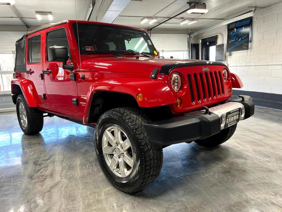 used 2012 Jeep Wrangler Unlimited car, priced at $15,985