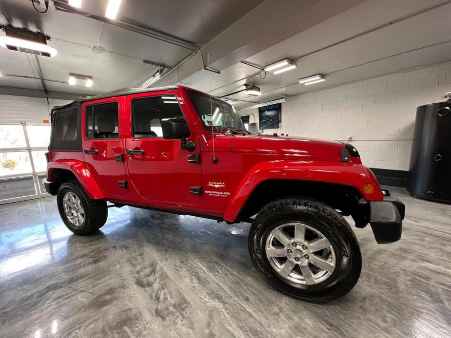 used 2012 Jeep Wrangler Unlimited car, priced at $15,985