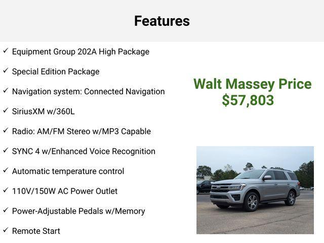 new 2024 Ford Expedition car, priced at $57,803