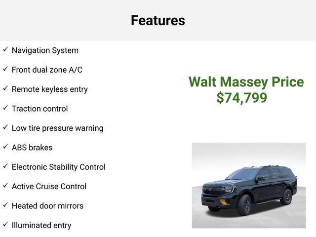 used 2025 Ford Expedition car, priced at $74,799