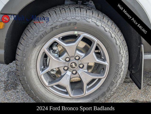 new 2024 Ford Bronco Sport car, priced at $40,665