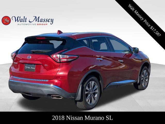 used 2018 Nissan Murano car, priced at $17,587