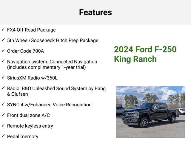 new 2024 Ford F-250 car, priced at $92,260