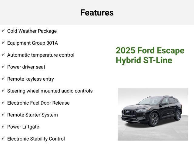 new 2025 Ford Escape car, priced at $31,012