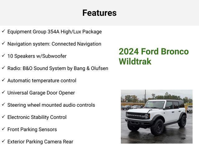 new 2024 Ford Bronco car, priced at $62,203