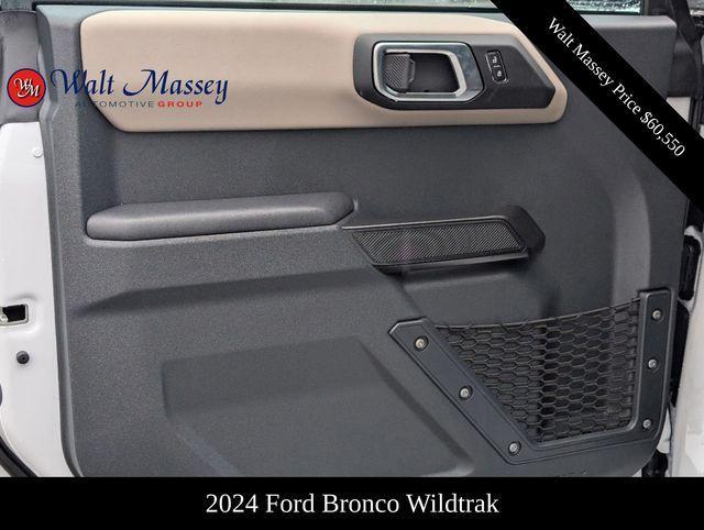 new 2024 Ford Bronco car, priced at $60,550