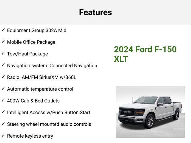 new 2024 Ford F-150 car, priced at $49,916