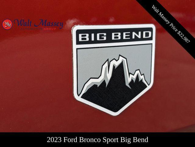 used 2023 Ford Bronco Sport car, priced at $22,987