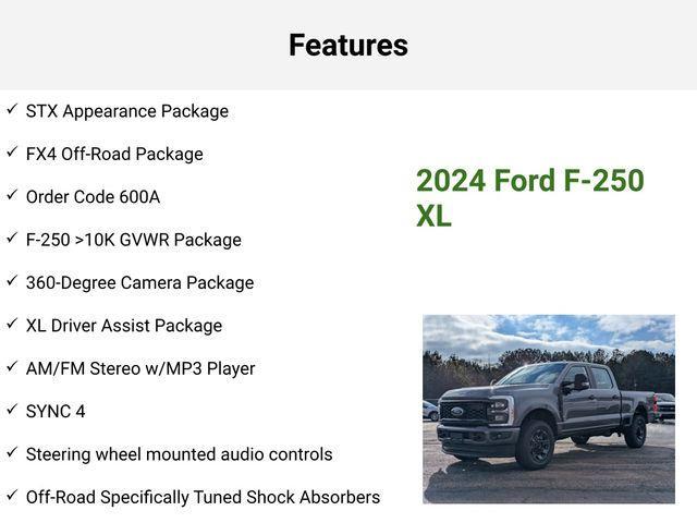 new 2024 Ford F-250 car, priced at $56,065