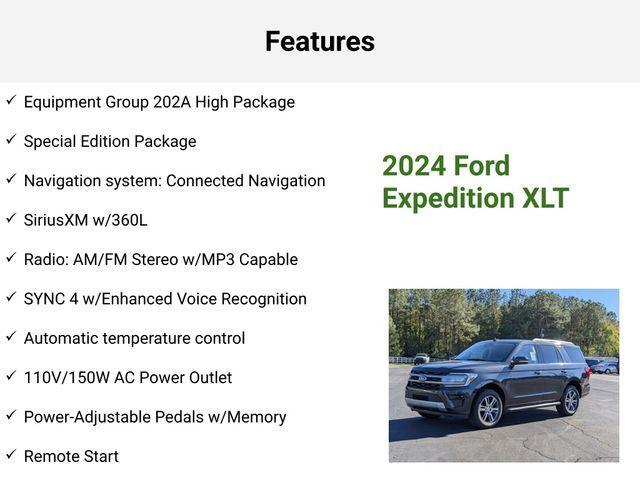 new 2024 Ford Expedition car, priced at $57,320