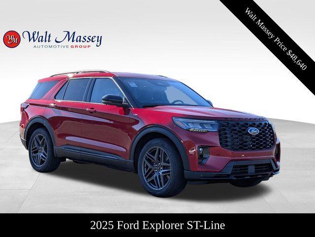 new 2025 Ford Explorer car, priced at $48,640