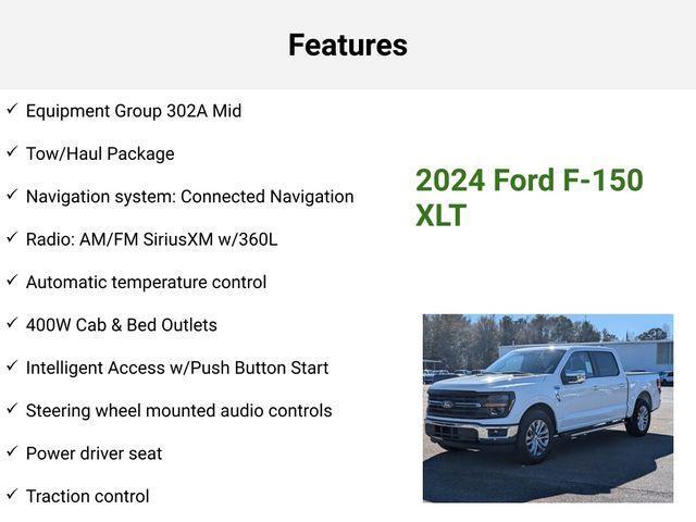 new 2024 Ford F-150 car, priced at $50,780