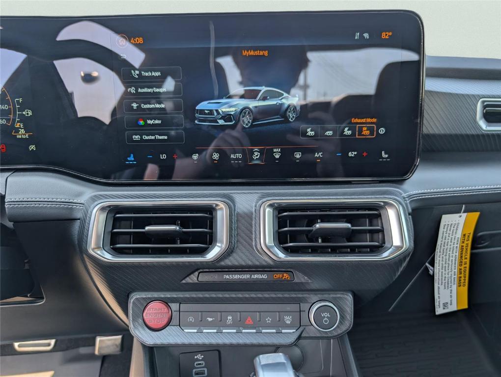 new 2025 Ford Mustang car, priced at $50,399