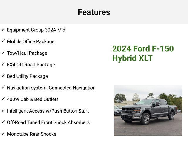 new 2024 Ford F-150 car, priced at $53,120