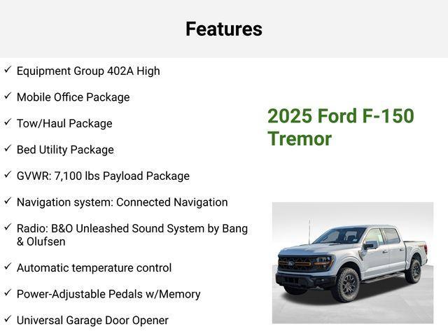 new 2025 Ford F-150 car, priced at $74,889
