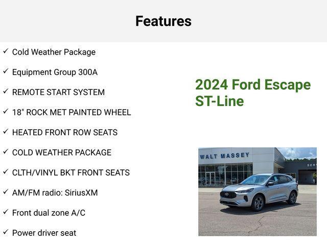 new 2024 Ford Escape car, priced at $26,230