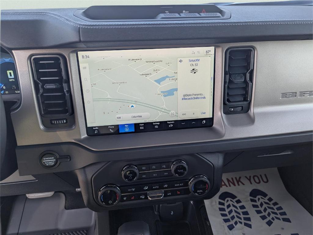 new 2025 Ford Bronco car, priced at $51,407