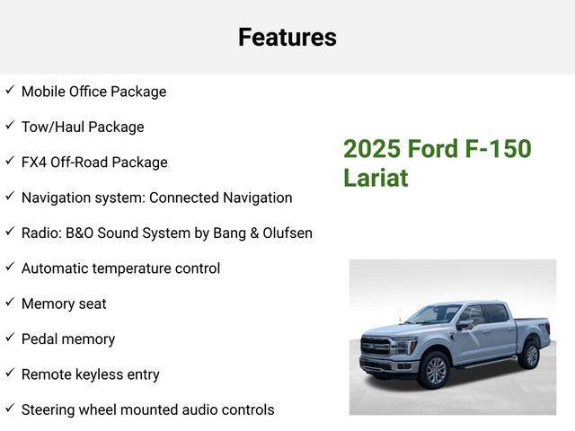 new 2025 Ford F-150 car, priced at $66,868