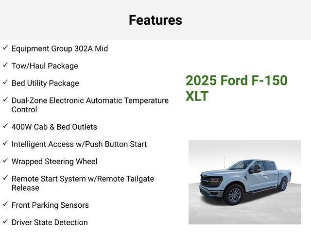 new 2025 Ford F-150 car, priced at $54,866