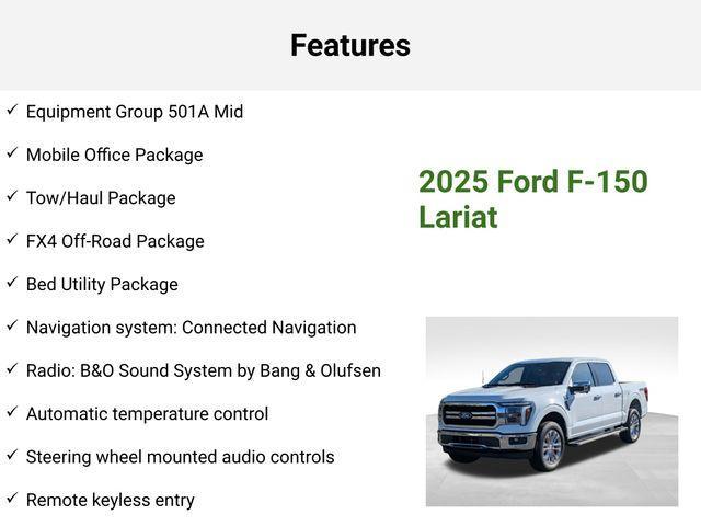 new 2025 Ford F-150 car, priced at $64,605