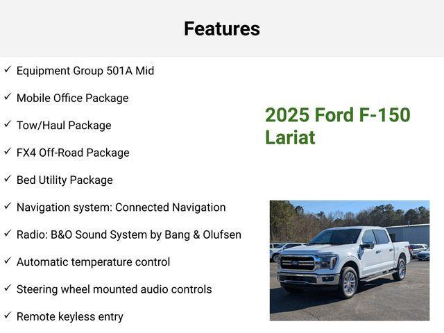 new 2025 Ford F-150 car, priced at $70,075