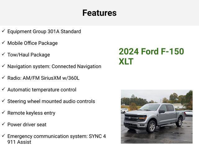 new 2024 Ford F-150 car, priced at $44,660