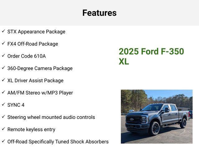 new 2025 Ford F-350 car, priced at $62,415