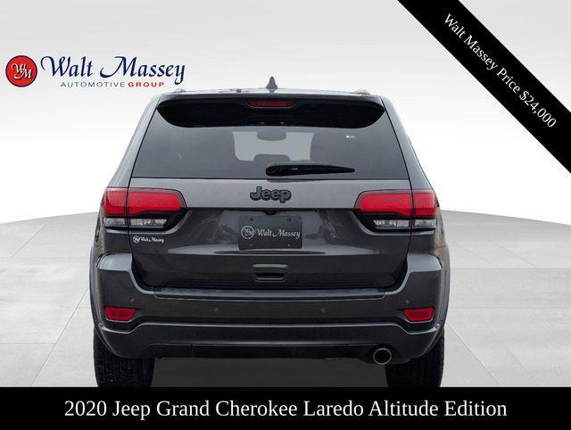 used 2020 Jeep Grand Cherokee car, priced at $24,000