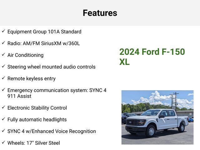 new 2024 Ford F-150 car, priced at $40,415