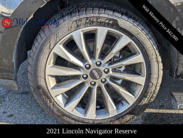 used 2021 Lincoln Navigator car, priced at $42,000