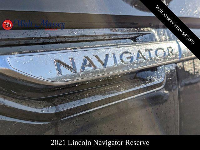 used 2021 Lincoln Navigator car, priced at $42,000