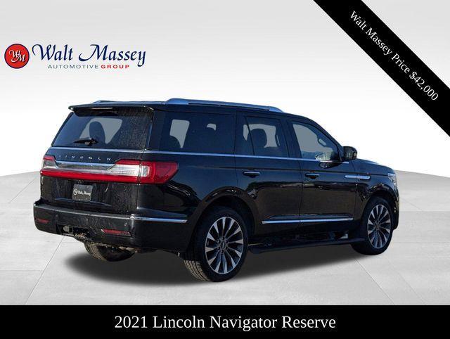 used 2021 Lincoln Navigator car, priced at $42,000