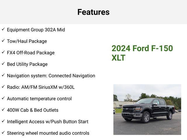 new 2024 Ford F-150 car, priced at $51,759