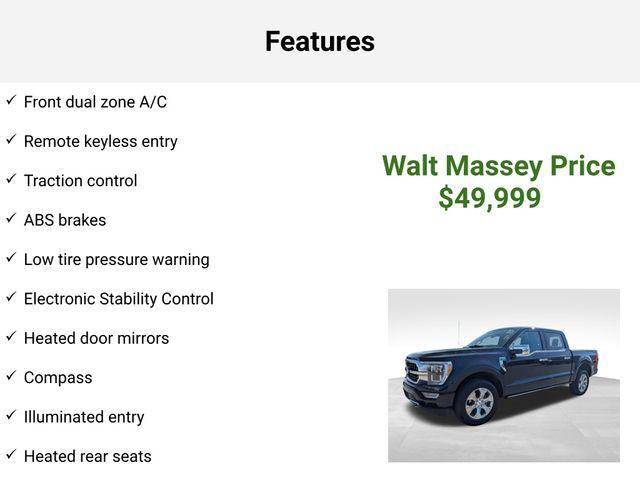 used 2023 Ford F-150 car, priced at $49,999