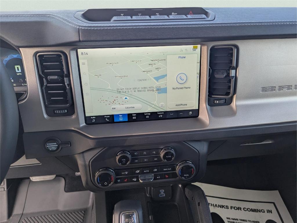 new 2025 Ford Bronco car, priced at $55,635