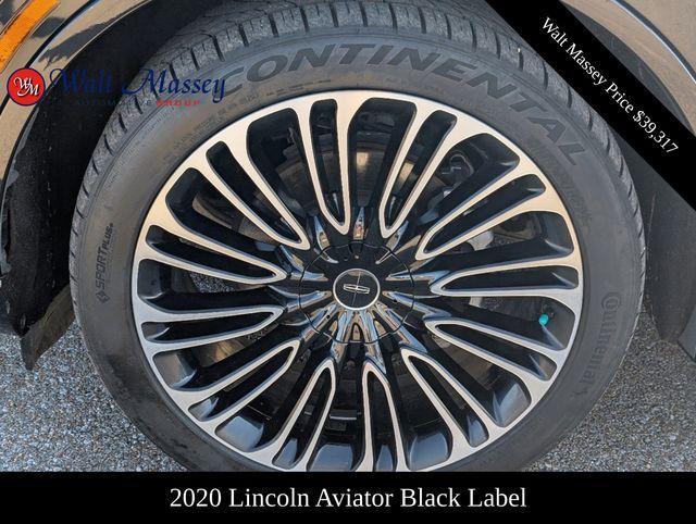 used 2020 Lincoln Aviator car, priced at $39,317