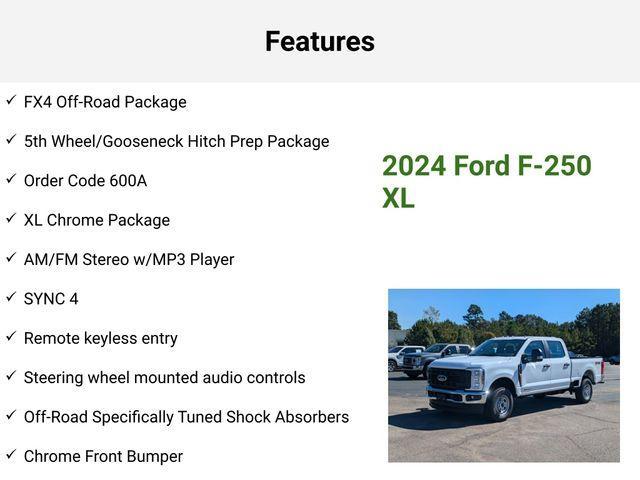 new 2024 Ford F-250 car, priced at $58,173