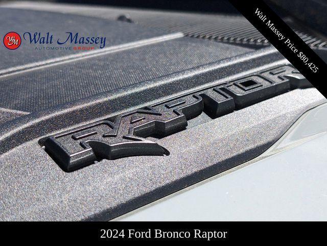 new 2024 Ford Bronco car, priced at $80,425