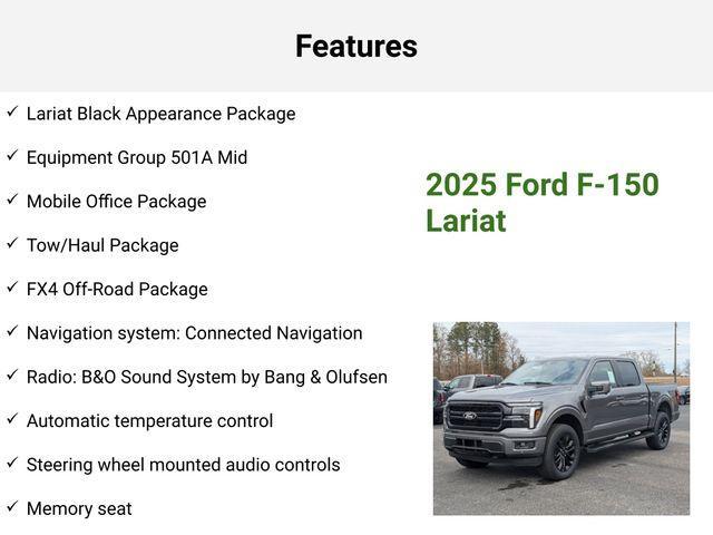 new 2025 Ford F-150 car, priced at $67,725