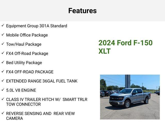 new 2024 Ford F-150 car, priced at $46,765